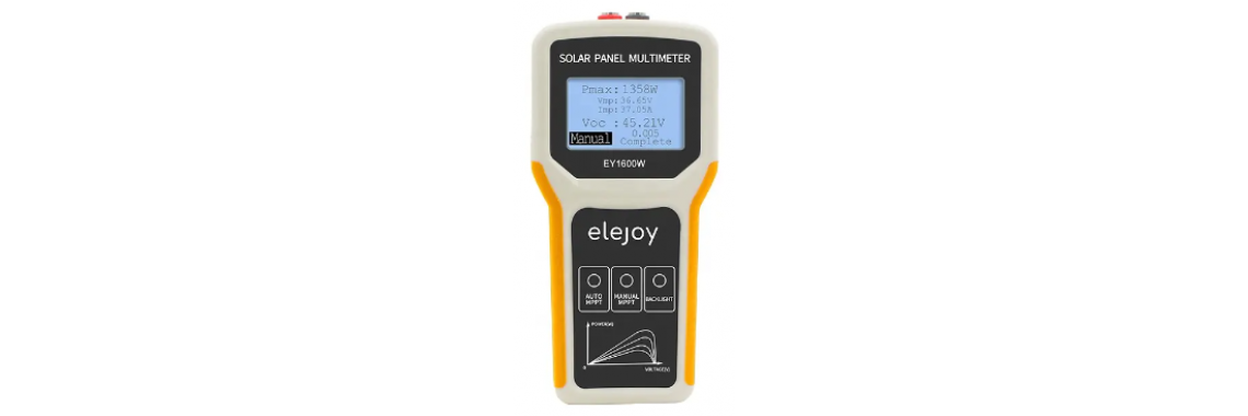 Elejoy EY800W Solar Panel Multimeter