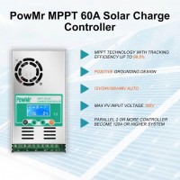 PowMr 60A MPPT Solar Charge Controller