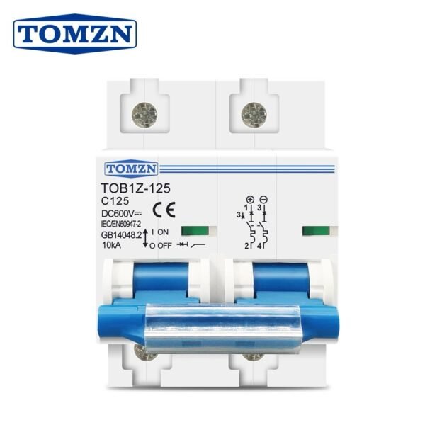 Tomzn DC Breaker 600V 125A 2P