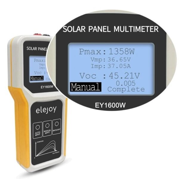 Elejoy 1600W Solar Panel Multimeter / Tester - Image 2