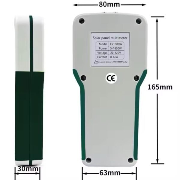 Elejoy 1800W Solar Panel Multimeter - Image 4