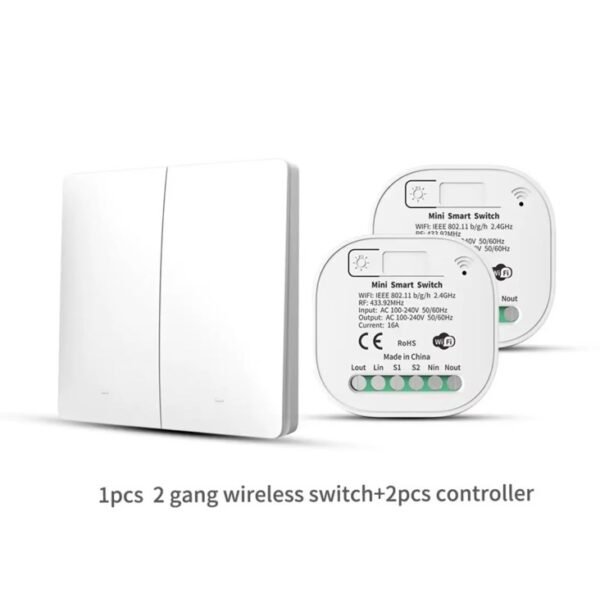 Kinetic Smart Switch - 2 Gang