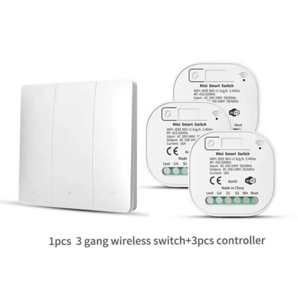 Kinetic Smart Switch – 3 Gang