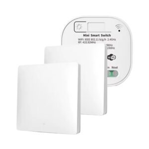 Kinetic Smart Switch – 1-Gang System (2 Transmitters + 1 Receiver)