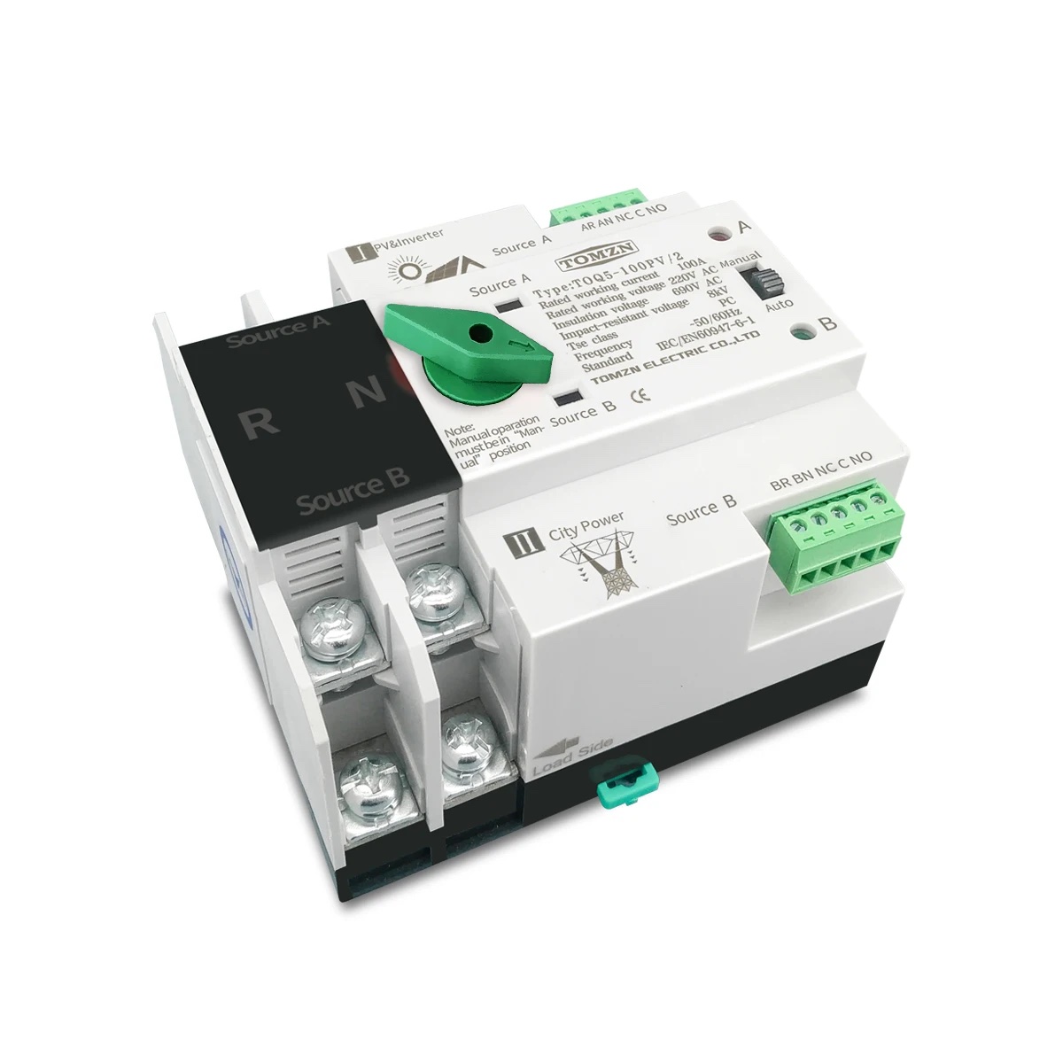 ATS - Automatic Transfer Switch (Single Phase, 125A) - Image 2