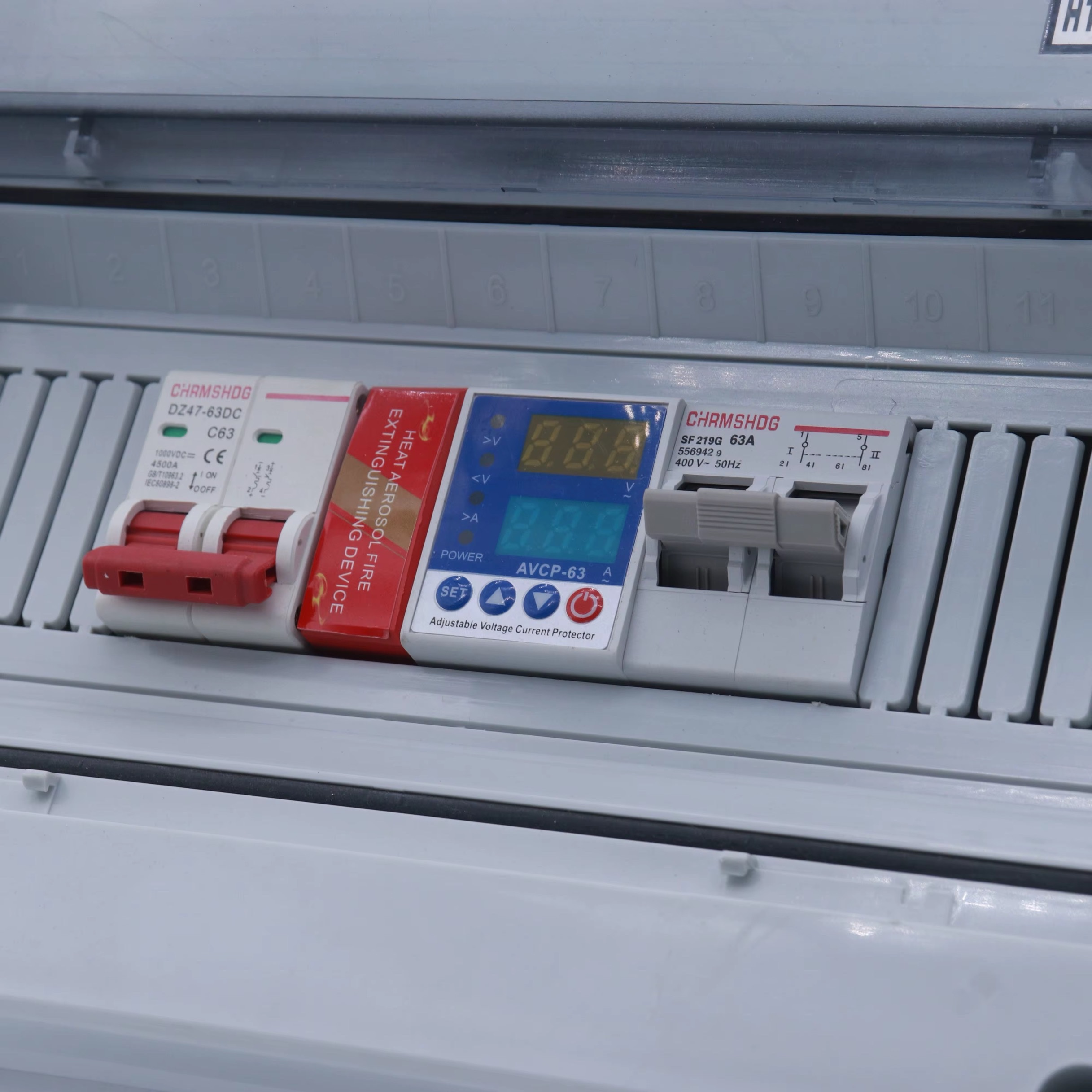 DIN Rail Aerosol Spray Fire Extinguisher Breaker - Image 3