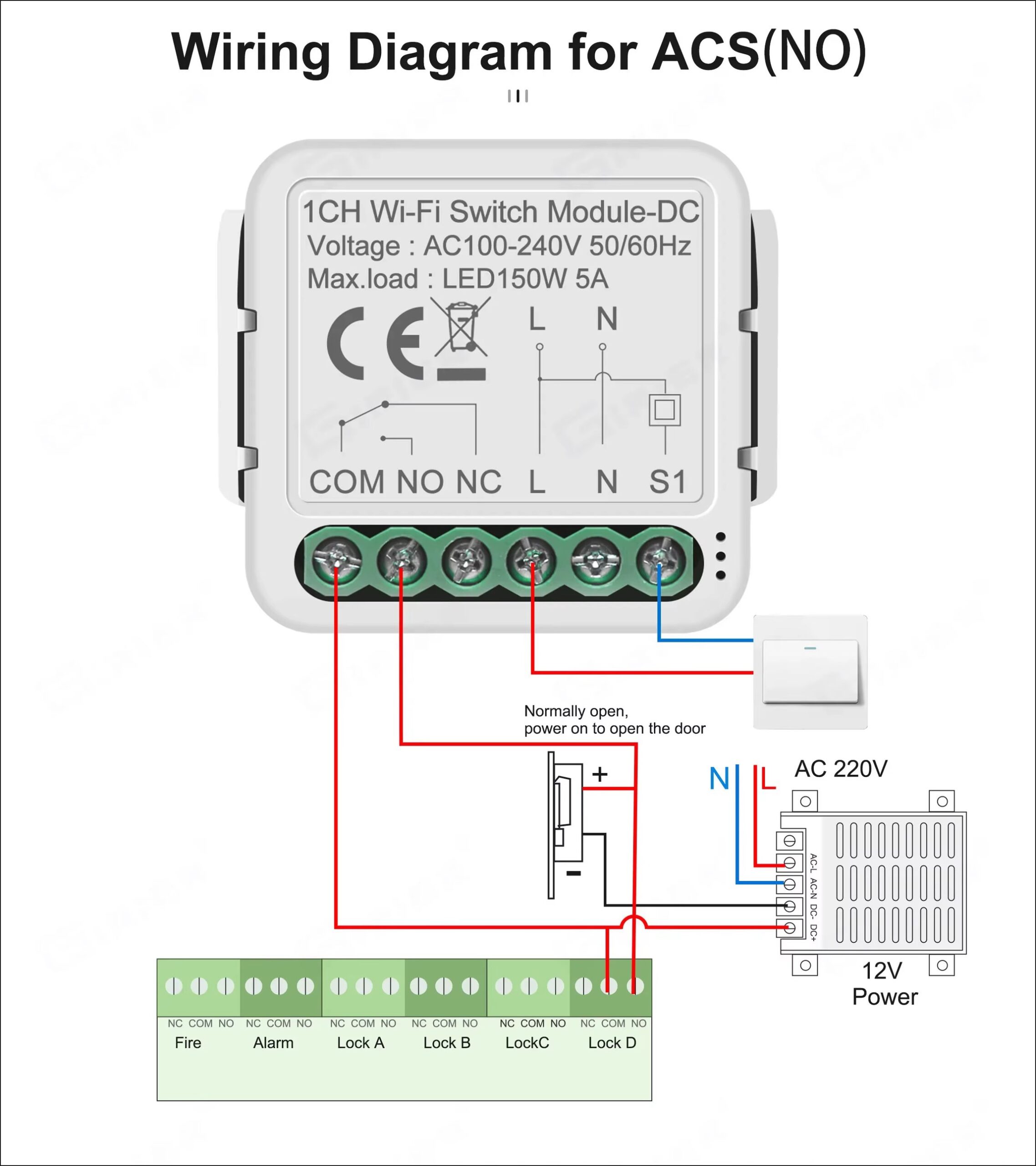 WiFi Dry Contact Smart Switch Module - Image 5