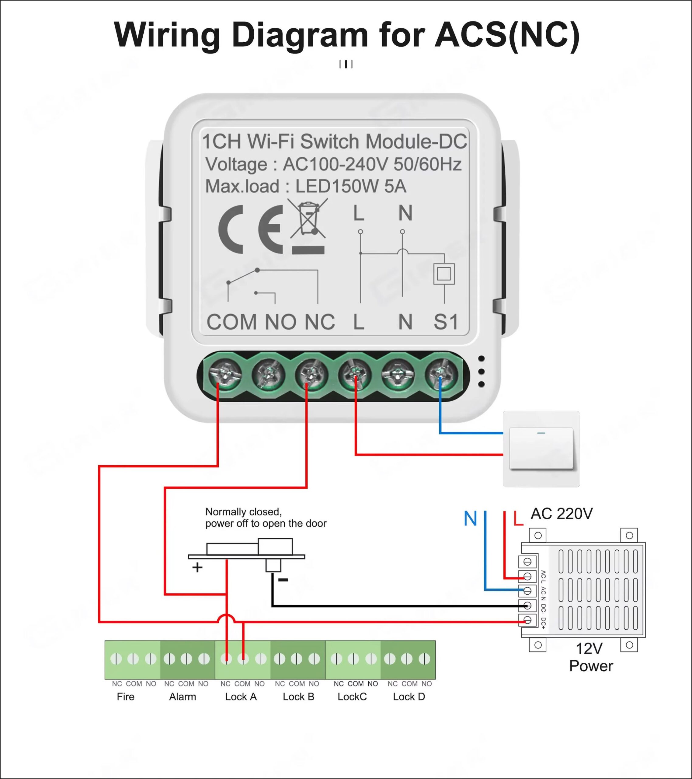 WiFi Dry Contact Smart Switch Module - Image 6