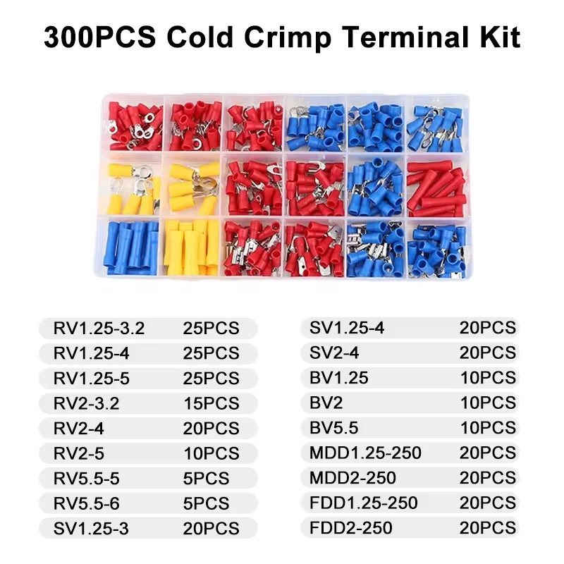 Insulated Wire Electrical Connectors Assortment Kit - Image 3