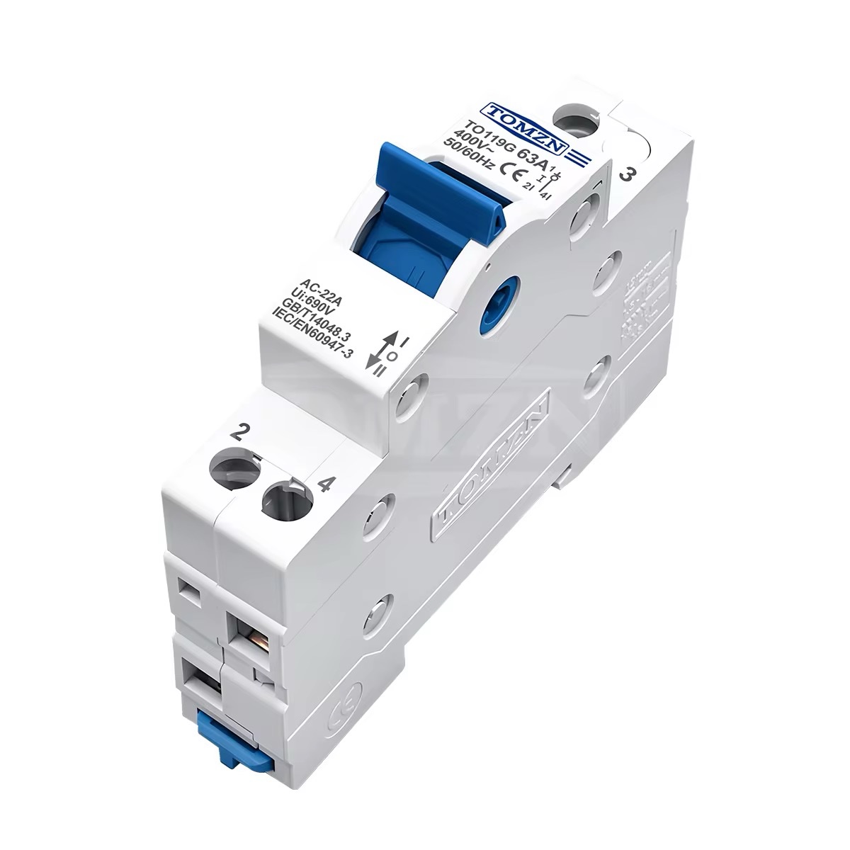 Tomzn MTS 1P 63A Manual Transfer Switch TO119G - Image 3