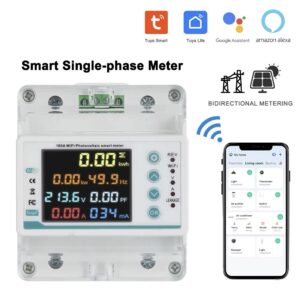 100A WiFi Smart Energy Meter & Electrical Protector