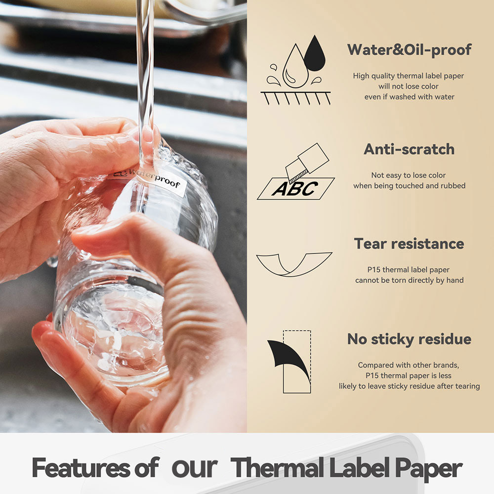 Mini Thermal Label Printer