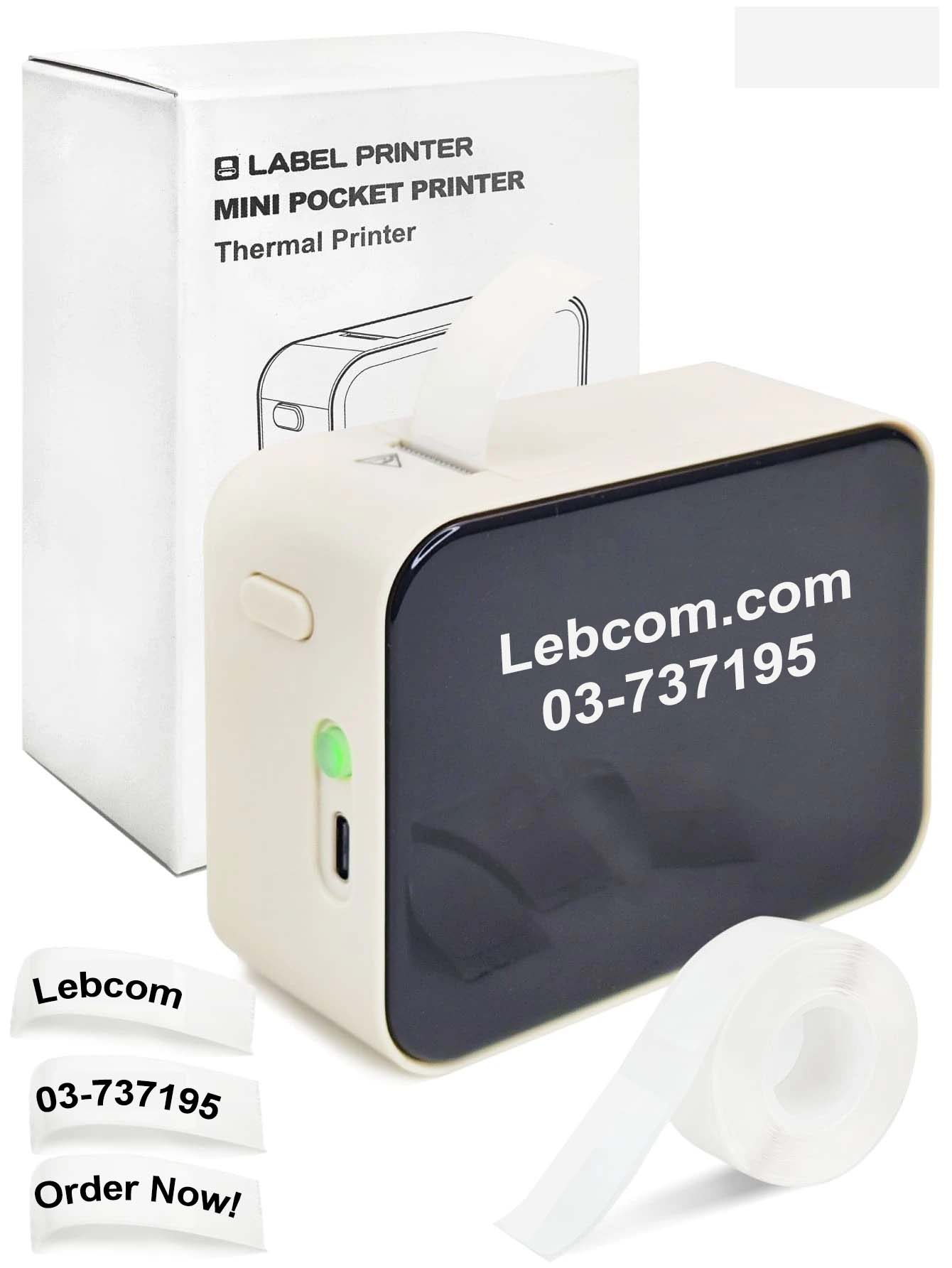 Mini Thermal Label Printer