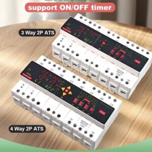 GINRI 100A 3-way and 4-way automatic transfer switches