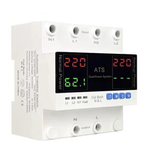 Automatic Transfer Switch and Protector - Two Power Sources